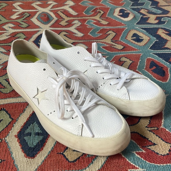 Converse One Stars - White Leather - Picture 7 of 7